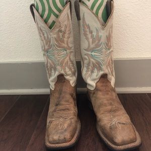 Justin Square Toe Boots